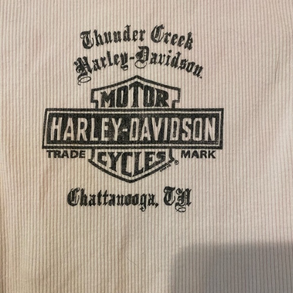 Harley Davidson light pink tank top - Picture 4 of 5